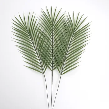 57CM Dirbtinių Tropinių Augalų Sansevieria Gėlių Išdėstymas Šalies Sienos Vestuvių Dekoro Palmių Lapų