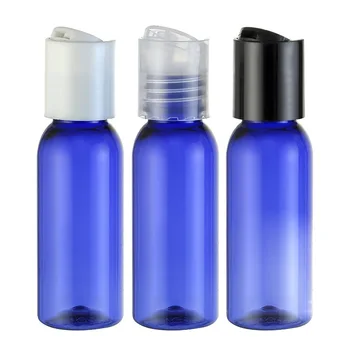 48pcs/daug 30ml tuščių plastikinių butelių su spauda dangtelis (Diskas top cap ),butelį losjonas, šampūnas, kosmetikos pakuotės