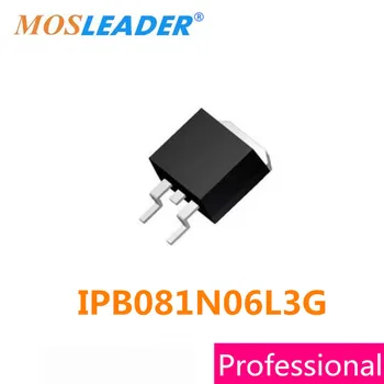 Mosleader IPB081N06L3G TO263-3 100VNT IPB081N06L3 VG(TH) 2.5 V, Pagaminti Kinijoje, Aukštos kokybės